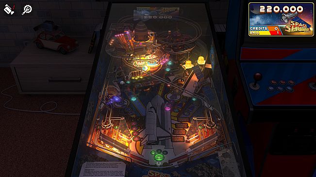 Zaccaria Pinball - Space Shuttle Deluxe Pinball Table