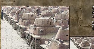 Pixel Puzzles WW2 Jigsaw - Pack: Italian Tanks