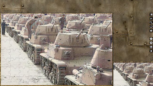Pixel Puzzles WW2 Jigsaw - Pack: Italian Tanks