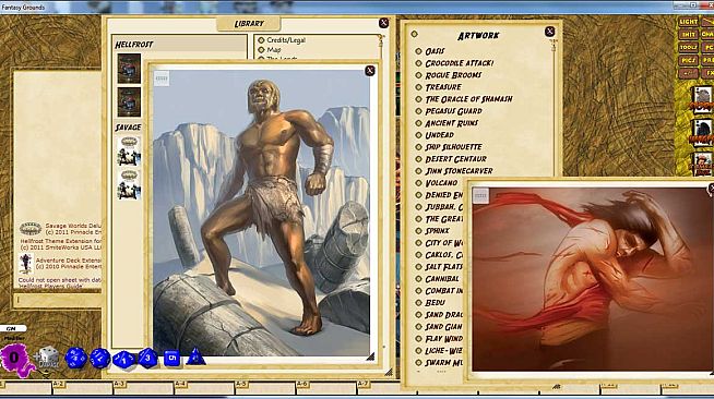 Fantasy Grounds - Hellfrost Land of Fire (Savage Worlds)