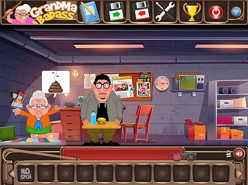 GrandMa Badass - a crazy point and click adventure