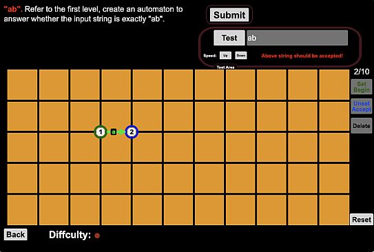 Finite State Automaton Challenges