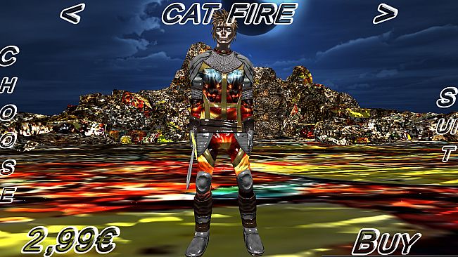 Hack And Slash Fury - Cat Fire Armor