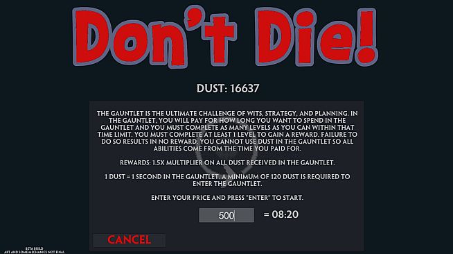 Don't Die!