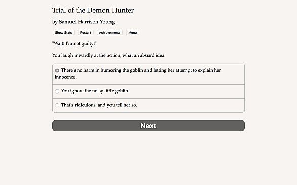 Trial of the Demon Hunter