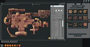 Fantasy Grounds - FG Desert Ruins Map Pack