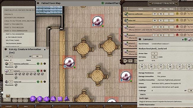 Fantasy Grounds - D&D Adventurers League 09-01 Escape From Elturgard