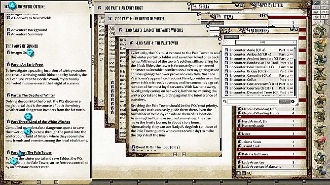 Fantasy Grounds - Pathfinder RPG - Reign of Winter AP 1: The Snows of Summer (PFRPG)