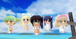 SENRAN KAGURA Peach Beach Splash - Crimson Squad Item Pack