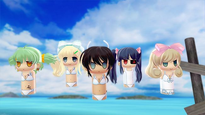 SENRAN KAGURA Peach Beach Splash - Crimson Squad Item Pack