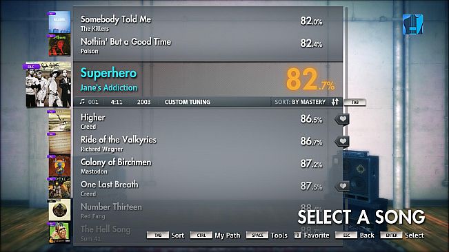 Rocksmith 2014 – Jane’s Addiction - “Superhero”