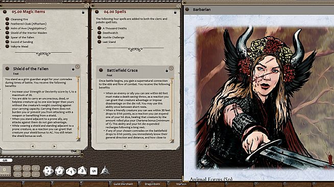 Fantasy Grounds - The Valkyrie: A New Hybrid Class (5E)