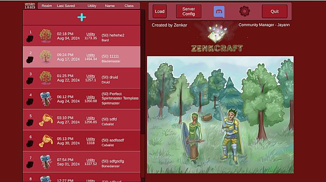 Zenkcraft - Colored Interface