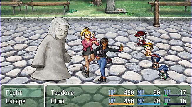 RPG Maker MZ - Modern Day Menace Battlers