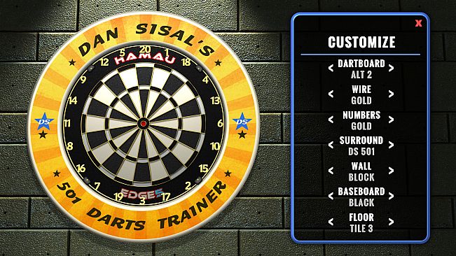 Dan Sisal's 501 Darts Trainer