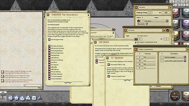 Fantasy Grounds - Mini-Dungeon #005: The Soularium (PFRPG)