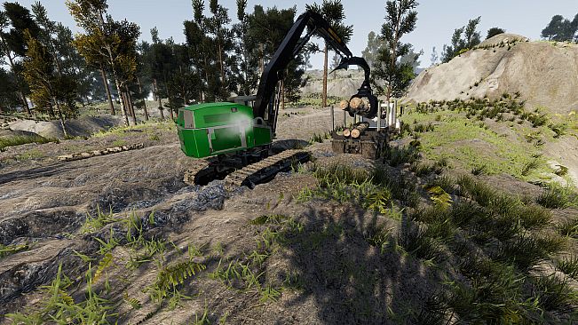 Lumberjack Simulator - Tracked loader