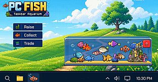 PC FISH: Taskbar Aquarium