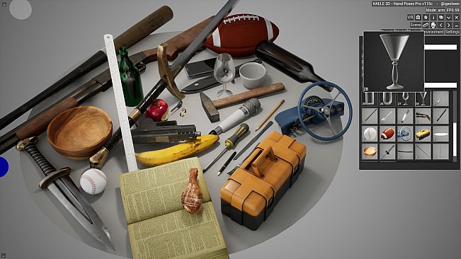 HAELE 3D - Hand Poses Pro - Drawing References