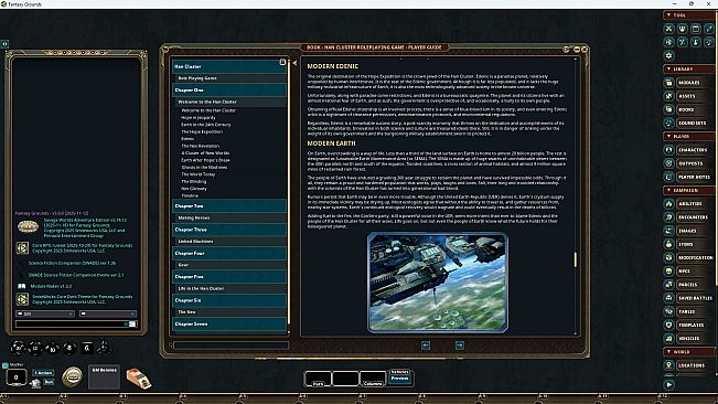 Fantasy Grounds - Savage Worlds - Han Cluster Role Playing Game