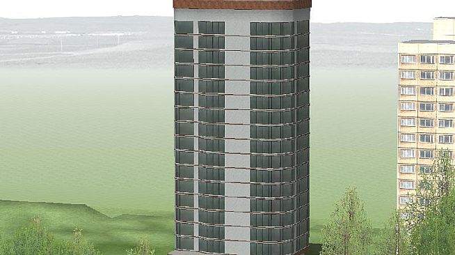 Office and apartment buildings US style