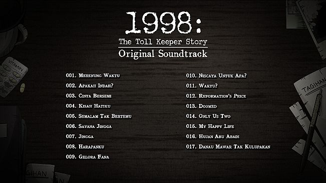 1998: The Toll Keeper Story Soundtrack