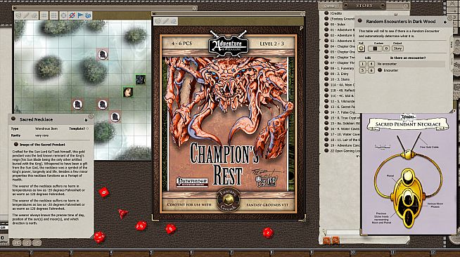 Fantasy Grounds - 5E: Champion's Rest