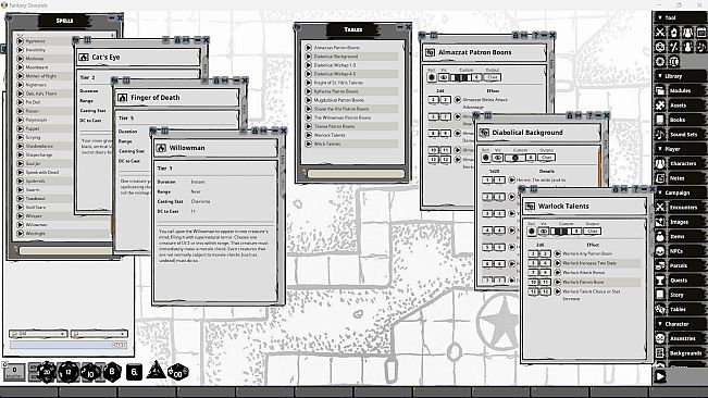 Fantasy Grounds - Cursed Scroll Zine, Vol. 1: Diablerie!