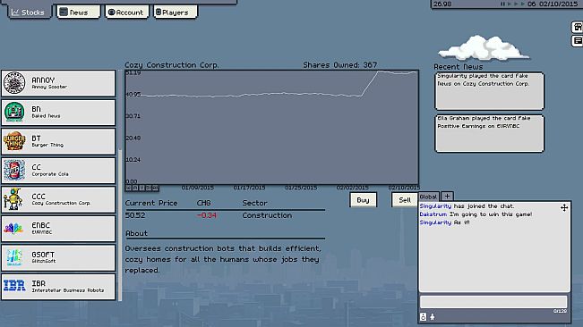 Project Stocks - Multiplayer