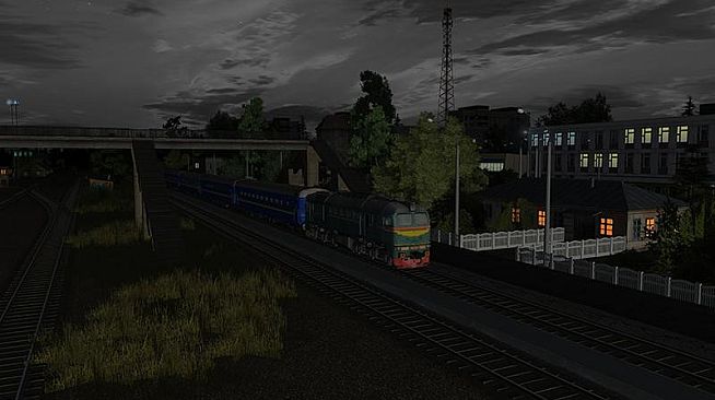 Trainz Plus DLC - Balezino Mosti Sessions - Lichachove to Mosti (Day / Night Passenger Runs)