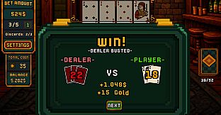 Dealer Bust! | Roguelike BlackJack
