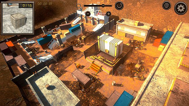 Hidden FPS Shooting Top-Down 3D