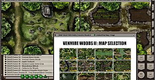 Fantasy Grounds - Meanders Map Pack: Venmire Woods II (Map Pack)