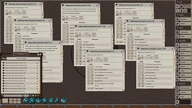 Fantasy Grounds - Esper Genesis 5E Threats Database