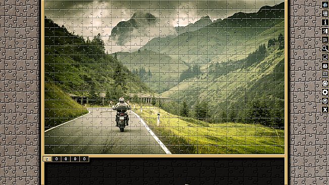 Pixel Puzzles Traditional Jigsaws Pack: Motorbikes