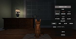 Virtual Interactive Fireplace - Cats