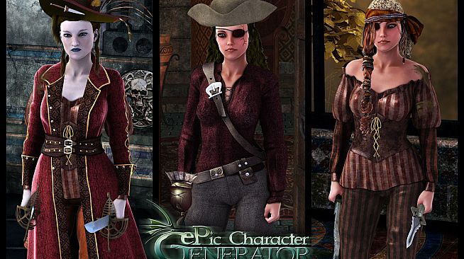 ePic Character Generator - Season #2: Female Pirate