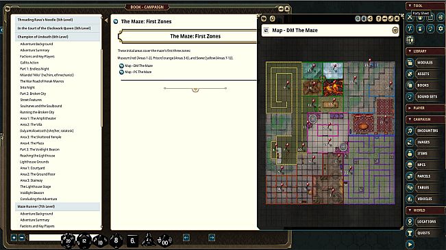 Fantasy Grounds - Labyrinth Adventures