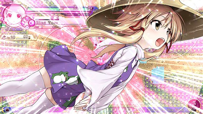 Player character "Suwako Moriya" (Touhou Genso Wanderer -Reloaded-)