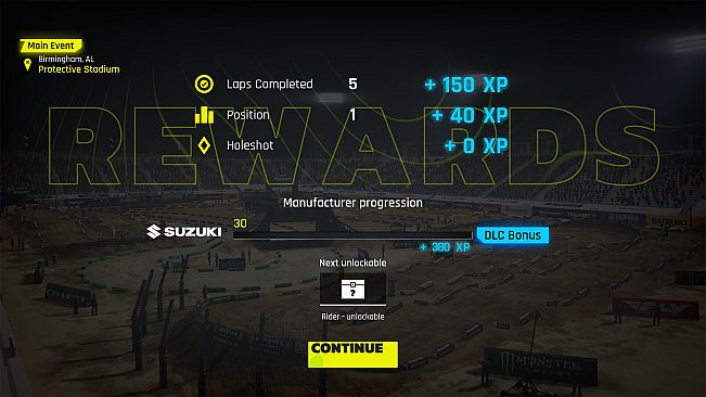 Monster Energy Supercross 25 - Experience Multiplier