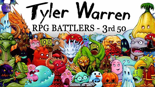 RPG Maker MZ -  Tyler Warren RPG Battlers - 3rd 50