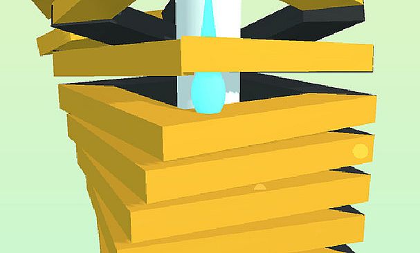 Ball Way Crush Color Tower 3d