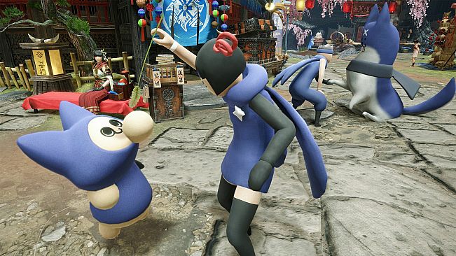 Monster Hunter Rise - "Kit T." Palico layered armor set