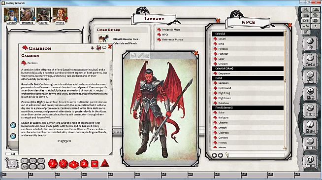 Fantasy Grounds - D&D Monster Pack - Celestials & Fiends