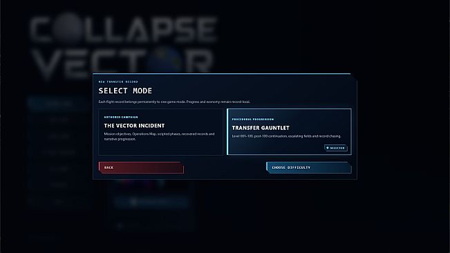 Collapse Vector