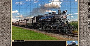Pixel Puzzles Traditional Jigsaws Pack: Locomotive