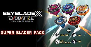 BEYBLADE X EVOBATTLE SUPER BLADER PACK
