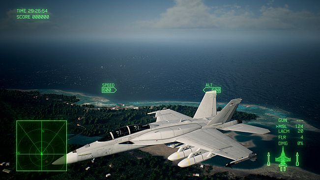 ACE COMBAT7: SKIES UNKNOWN - F/A-18F Super Hornet Block III Set