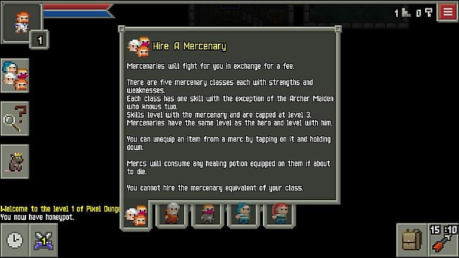 Skillful Pixel Dungeon