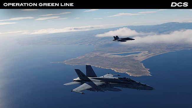 DCS: F/A-18C Operation Green Line by Badger633